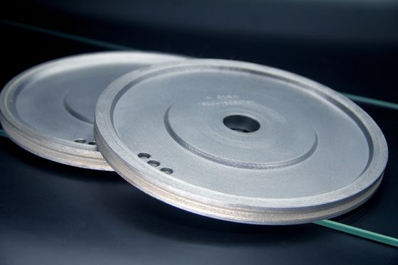 150 mm glazen platte V-vormige diamanten slijpwiel voor edging machine