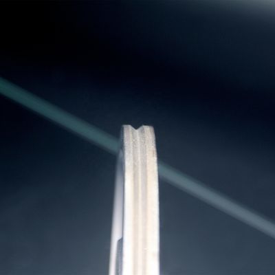 150 mm glazen platte V-vormige diamanten slijpwiel voor edging machine