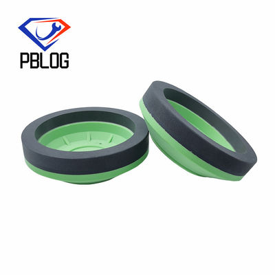 PBLOG Groothandel Harswiel Rood Bevel Machine Gebruik Cup Shape Harswiel Glas Rand Polijsten