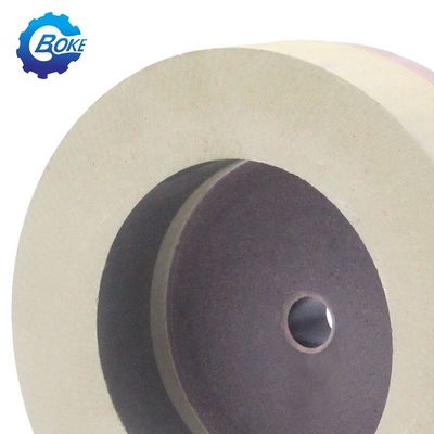 Uitstekend effect Cup Shape Stone Polierwiel Voor Glas Double Edge slijpmachine