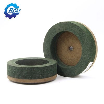 Goede prestaties Groene bekervorm 150 mm Bk Polierwiel voor edging machine