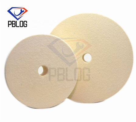 Hoge kwaliteit en lange levensduur Glas Slate Edge Polierwiel Puur Wolle Spiraalgevoel