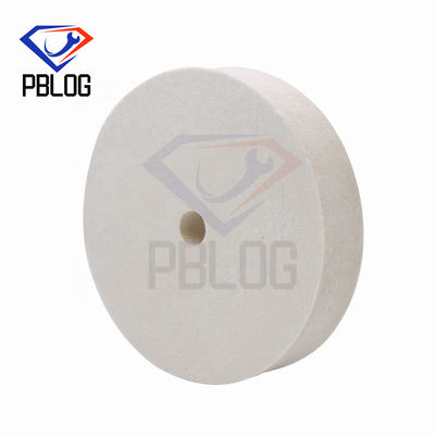 Hoge kwaliteit en lange levensduur Glas Slate Edge Polierwiel Puur Wolle Spiraalgevoel