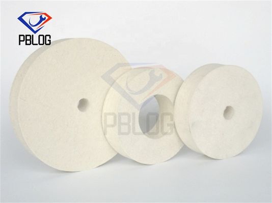 Hoge kwaliteit en lange levensduur Glas Slate Edge Polierwiel Puur Wolle Spiraalgevoel