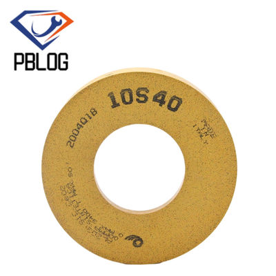 Glas-keramische schilderrandverwerkingswerktuigen Rubberpoetswiel met rood grind 40-80