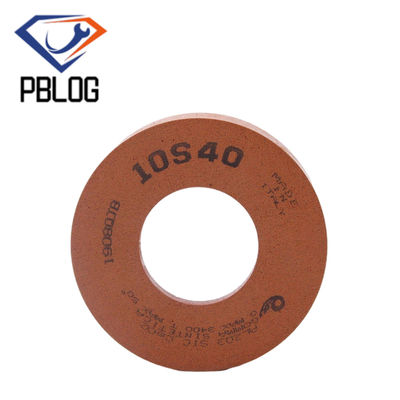 Glas-keramische schilderrandverwerkingswerktuigen Rubberpoetswiel met rood grind 40-80