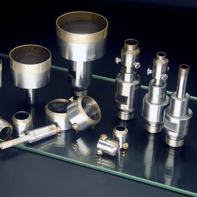 originele en 100% nieuwe glazen diamanten boorstuk met counter sink fabrieksprijs op maat
