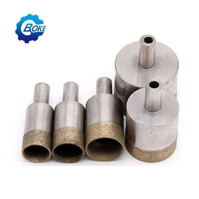 15 stuks Diamant Hole Saw Drill Bit Set voor Glas Keramische tegels Bewerking Snijgereedschap Zilver en boorgaten 3-42mm