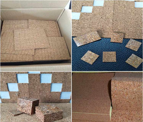 Glasverdelingsbeschermer Korkblokken Voor Glasbescherming Korkmat Pads