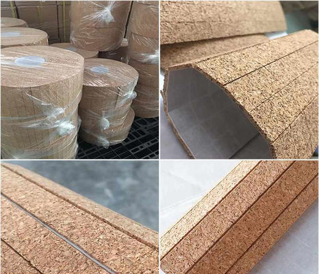 Corkblok Glasseparator Spacer Beschermende pakket houten pads