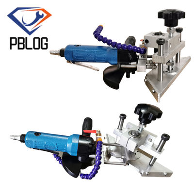 PBLOG Groothandel Pneumatische kamfermachine Kleine glasverwerkingsmachine