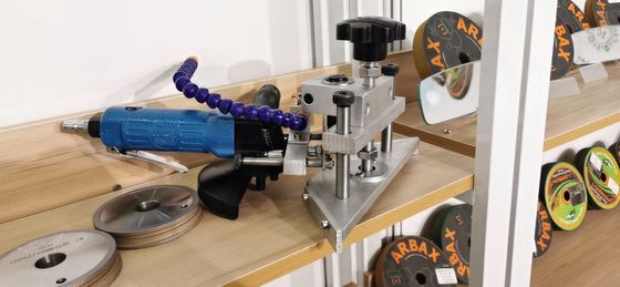 Fabriek directe verkoop van glasverwerkingsgereedschappen van hoge kwaliteit Pneumatische draagbare edger