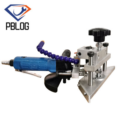 Fabrikant rechtstreekse verkoop Pneumatische kleine handmachine Safety Corner Glas keramische leisteen chamfering machine