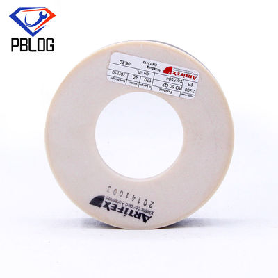 Ingevoerd Rubber Schurend Rubber Malend Wiel 150mm van de Wielkop Oppoetsend Wiel