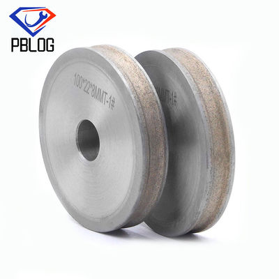 Grit Round Edge Grinding Wheel 35 - 200MM Gesinterde Douane Diamond Wheel
