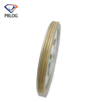 De Verwerkingshoge snelheid van DPE Grit Diamond Grinding Wheel Double Groove