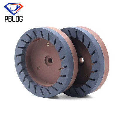 Het gesegmenteerde Glas van de het Wielplak van Kopdiamond wheel resin brown grinding