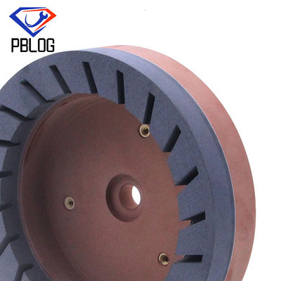 Het gesegmenteerde Glas van de het Wielplak van Kopdiamond wheel resin brown grinding