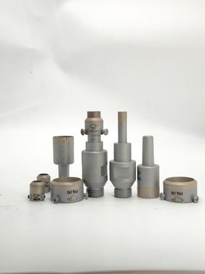 Steel die de Beetjes van de Glasboor/het Sinteren Proces Berijpte Textuur uitboren die zandstralen