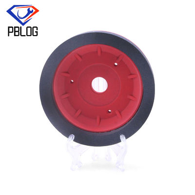 De Bandwiel Diamond Slate Red Grinding Wheel van de komhars Met lange levensuur