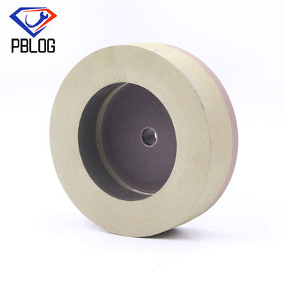 Glaspolijst gemaakt snel en gemakkelijk met een glaspolijstwiel met een diameter van 40 mm