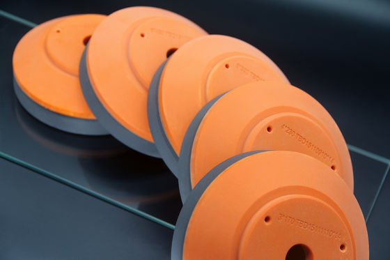 De oranje Snelheid 2800RPM van Harsdiamond grinding wheel glass bowl