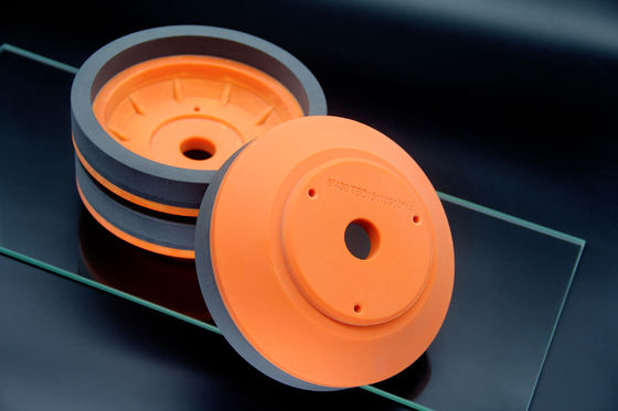 De oranje Snelheid 2800RPM van Harsdiamond grinding wheel glass bowl