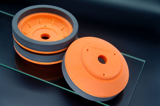 De oranje Snelheid 2800RPM van Harsdiamond grinding wheel glass bowl