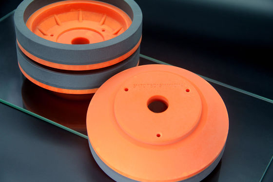De oranje Snelheid 2800RPM van Harsdiamond grinding wheel glass bowl