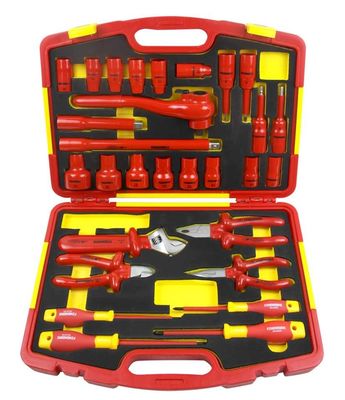 29PCS de elektricien Tool Set 1000V VDE isoleerde Elektrische Werktuigreeks