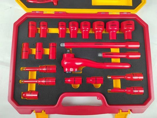 29PCS de elektricien Tool Set 1000V VDE isoleerde Elektrische Werktuigreeks