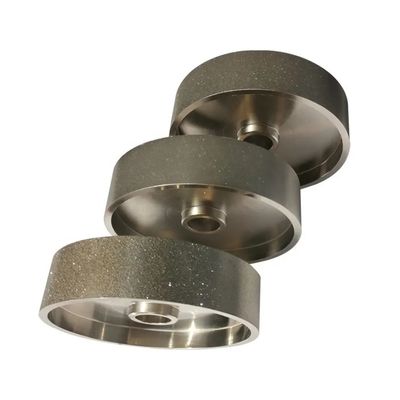 Het galvaniseren van Houten Malend Wielmetaal Grit Silver Customized