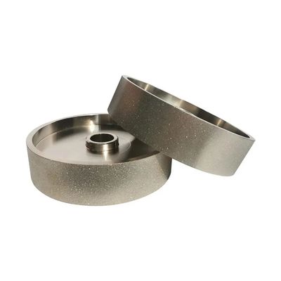 Het galvaniseren van Houten Malend Wielmetaal Grit Silver Customized