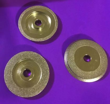 Het ruwe Kubieke CBN van het Boriumnitride het Malen Wiel Gegalvaniseerd Afkanten