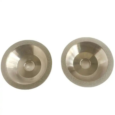 Zilver van type het Kom Gegalvaniseerde Diamond Grinding Wheel Glass Edging