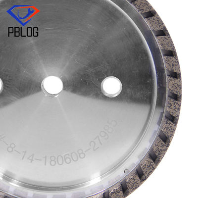 Hoge hardheid diamant slijpwiel met maximale snelheid 3500 tpm Grijz