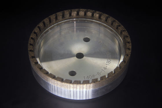 Boke 150mm Buiten Gesegmenteerd Diamond Grinding Wheel voor Beveling-Machine