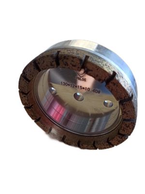 8*8mm werklaaggrootte Diamantenpoetswiel voor glasmalen