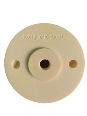 Cup Wheel Plastic Platform Hars slijpwiel 130mm 240# Thin Glass Grinding Standard Double Edge Machine