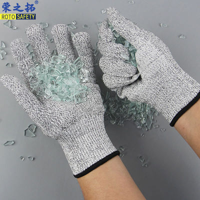 Middelwitte beschermde handschoenen Hoog zicht en betrouwbaarheid