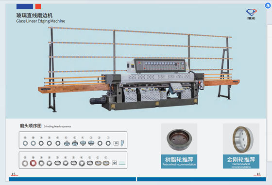 XinHu 10 motor enkel rand rechtlijnig slijpmachine 2200W