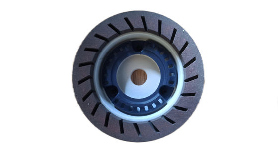 120# - 240# Wit Bruin Hardheid Hoog Duurzaam Harzwiel 12mm Innerlijk gat lager dan 2800 RPM