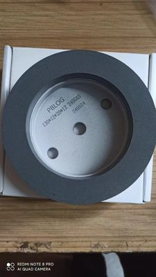 Harspoelwiel / hars slijpwiel 150 mm Wit Bruin 120-240 Grit voor dubbelrandmachine