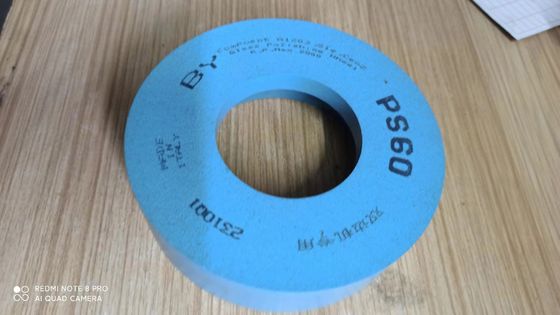 Blauwe harswiel met hoge scherpte Grit 60 voor dubbelrand/beveling machine