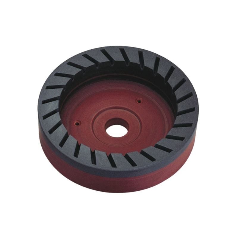 D150mm Interne tandharswiel Bowl Shape Continuous Diamond Grinding Wheel Voor glazen bevel edging machine