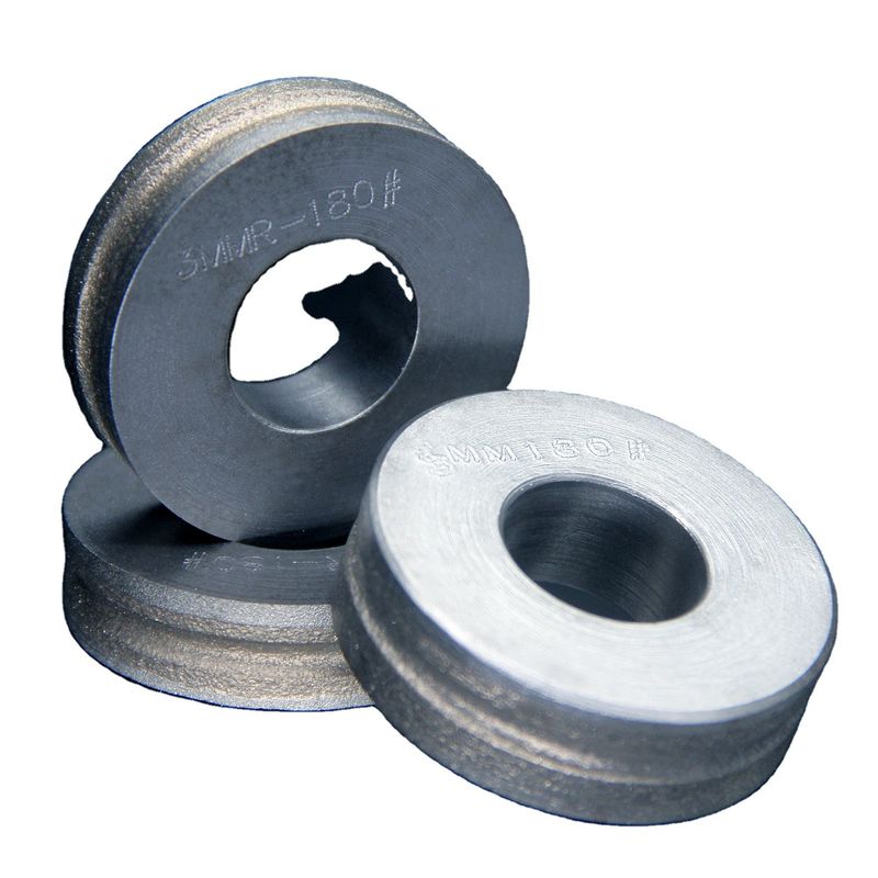 BOKE mini grootte potlood rand ronde rand glas steen rand diamant slijpwiel CNC-machine