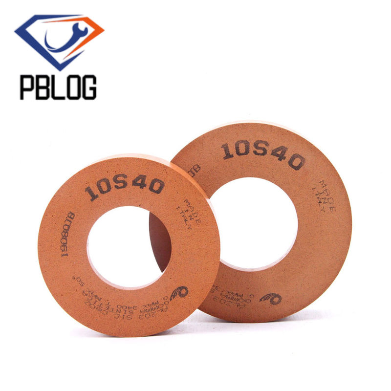 Glas-keramische schilderrandverwerkingswerktuigen Rubberpoetswiel met rood grind 40-80