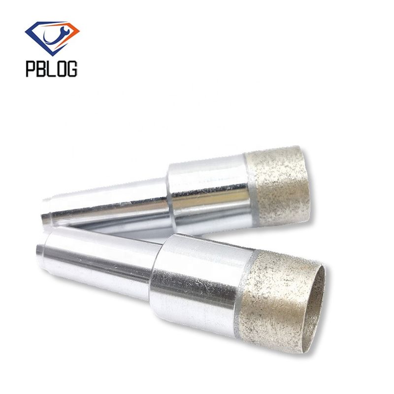 Hoogwaardige CNC-gaten voor het snijden van glazen tegels porselein slijpmachine boormachine diamant grill bit set