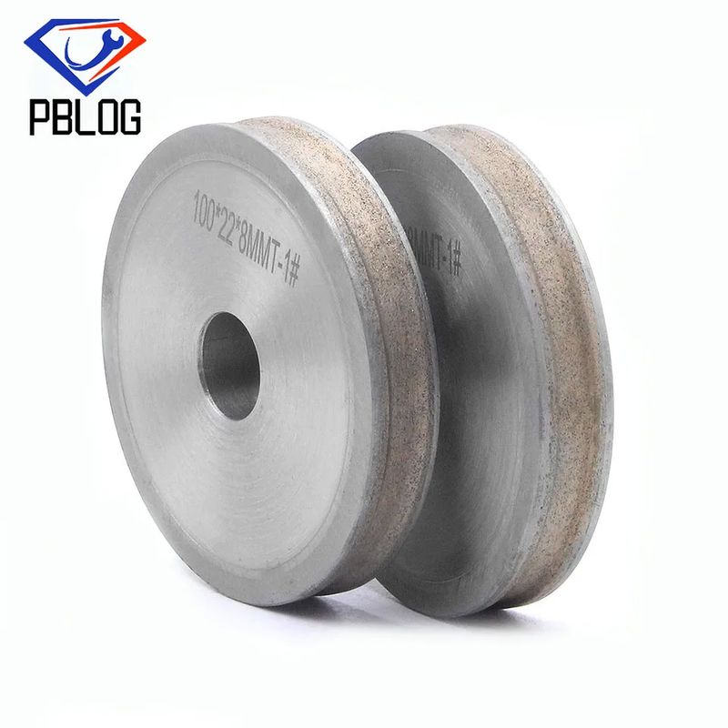 PBLOG Diamant slijpwiel 240 Grit Ronde rand Arbor Hole 12/22/30mm Maximale snelheid 4500rpm