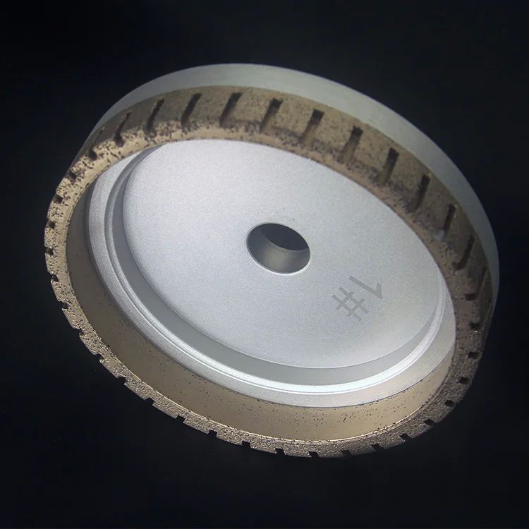 Langdurig Diamantpoetswiel 150mm Boorgat 12/22/30mm 240# Grit 4500rpm